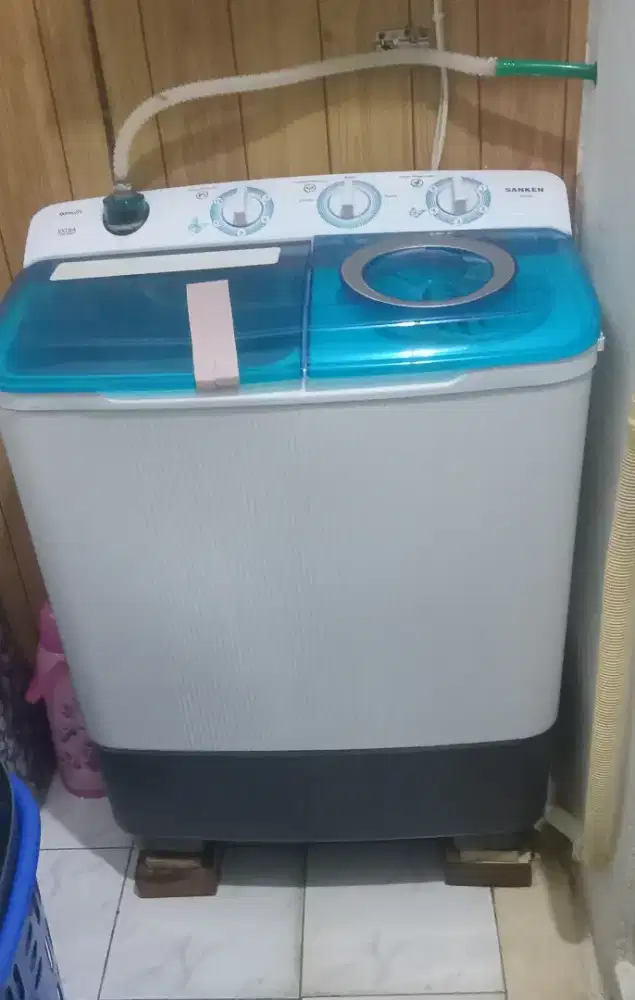 Mesin Cuci Sanken 2 Tabung kapasitas 7 kg