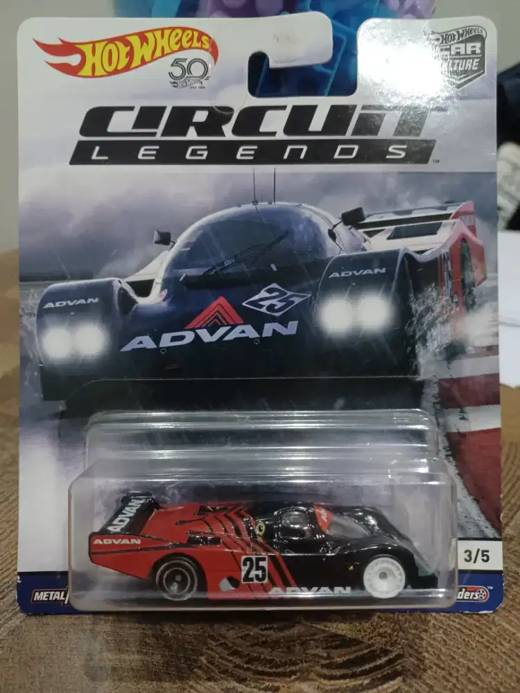 HOTWHEELS CIRCUIT LEGENDS PORSCHE 962