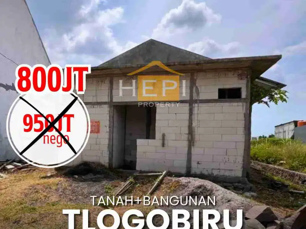 Dijual Tanah dan Bangunan Untuk Kos depan Kampus di Tlogobiru Semarang