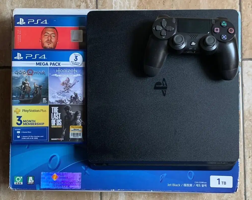 Ps 4 slim 1 tb full set