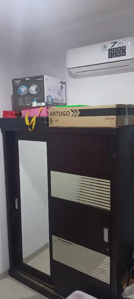 Lemari kayu 160x55cm (bukan particle board) nego sampe jadi