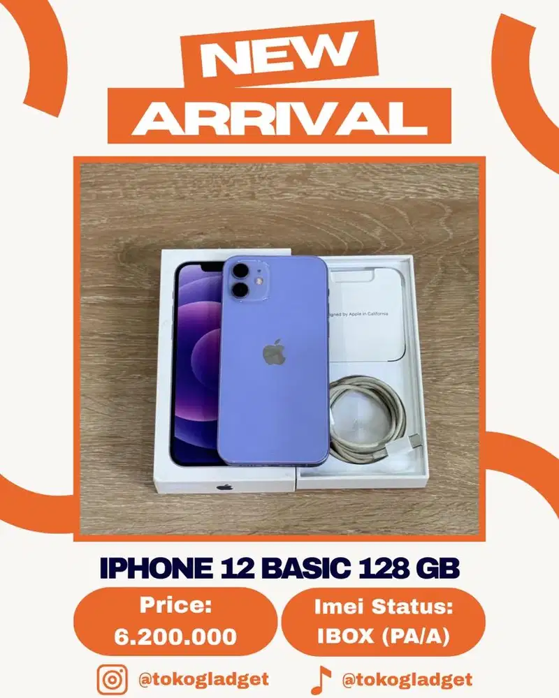 iPhone 12 Basic 128 Gb ex IBOX