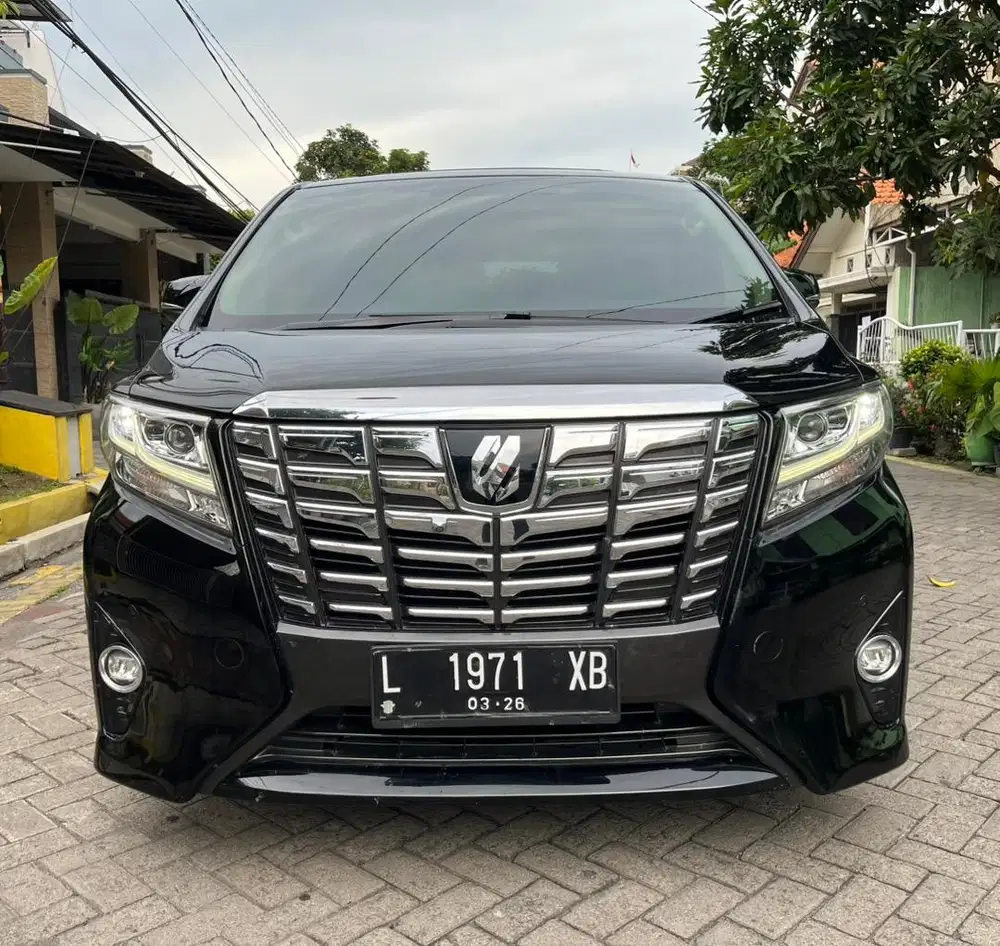 LOW KM 59rb -TOYOTA ALPHARD TRANSFORMER 2.5 G ATPM FACELIFT 2015 MATIC
