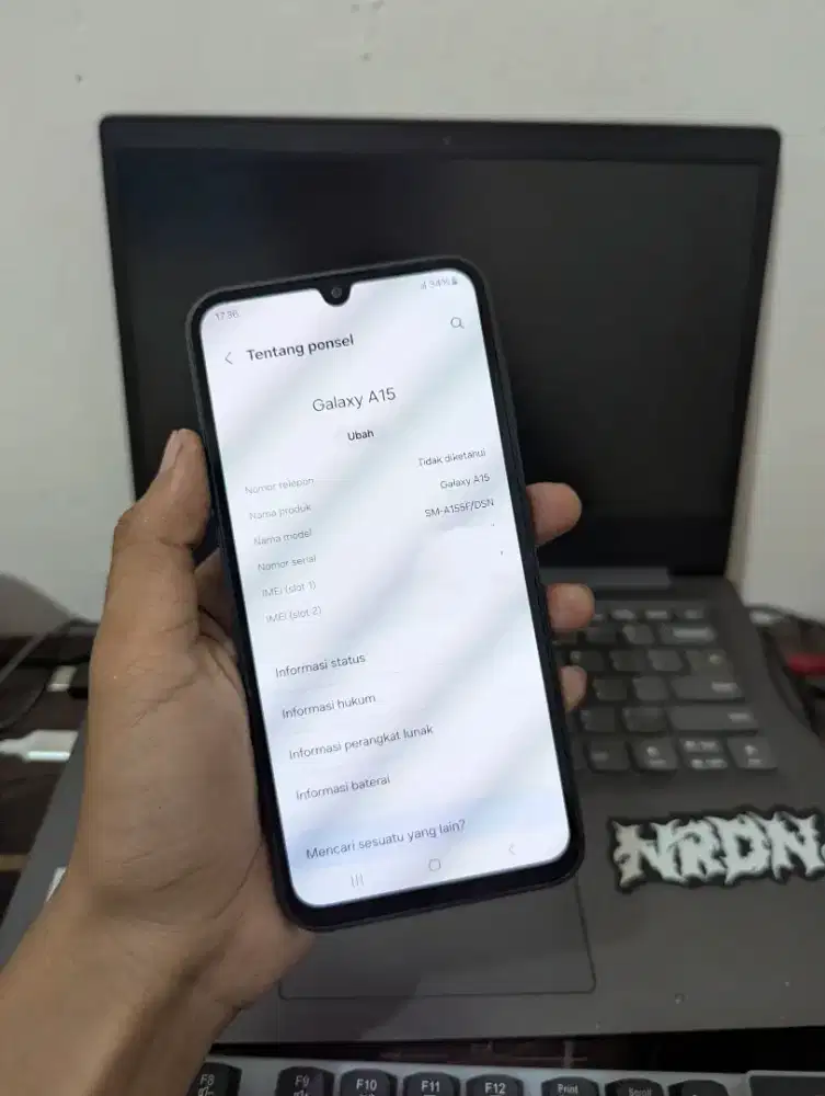 Samsung a15 ram 8/128