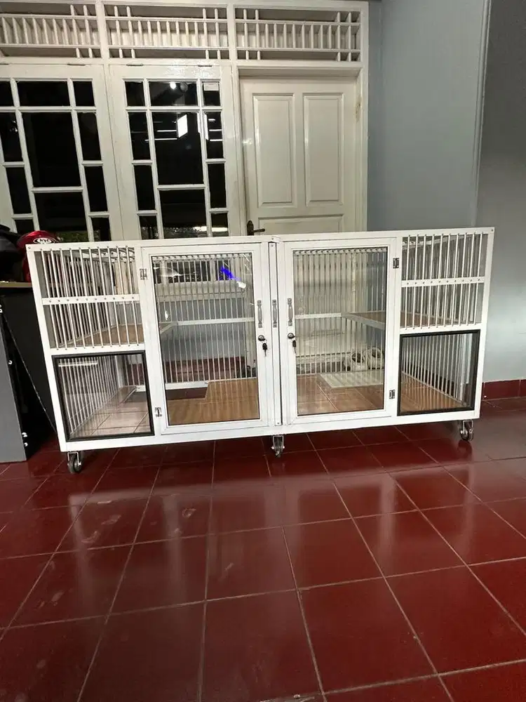 KANDANG KUCING 2 PINTU