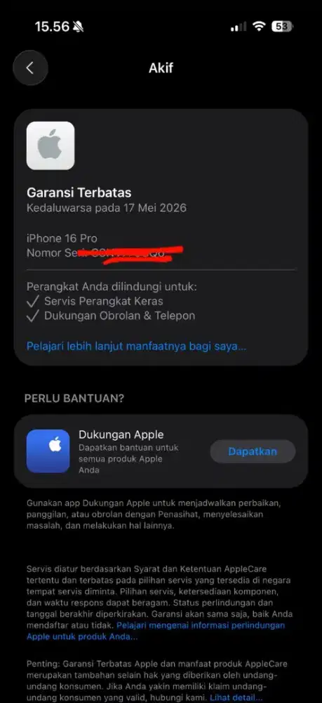 Iphone 16 Pro 128GB Rose Gold Ibox