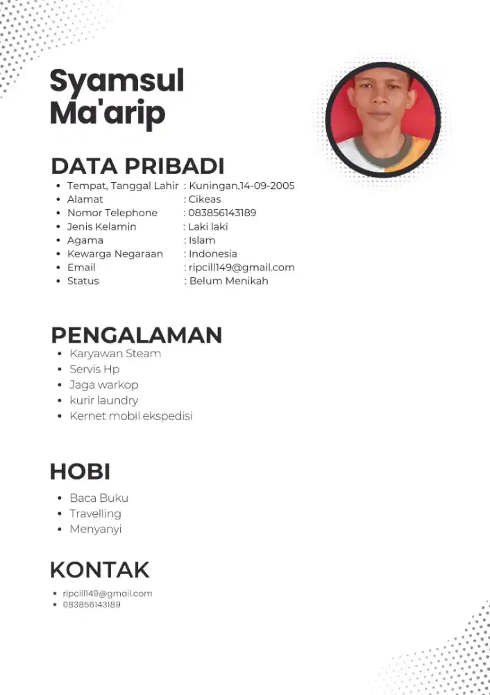 cari lowongan pekerjaan apa saja