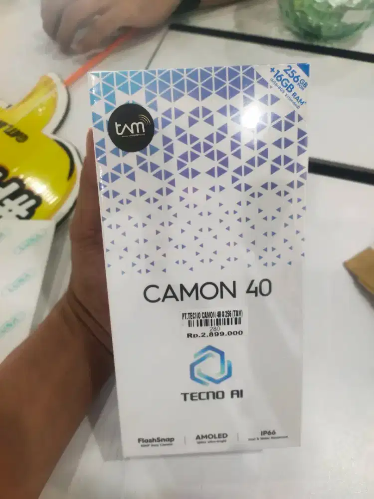 TECNO CAMON 40 8/256GB | ATLANTIS DAHSYAT