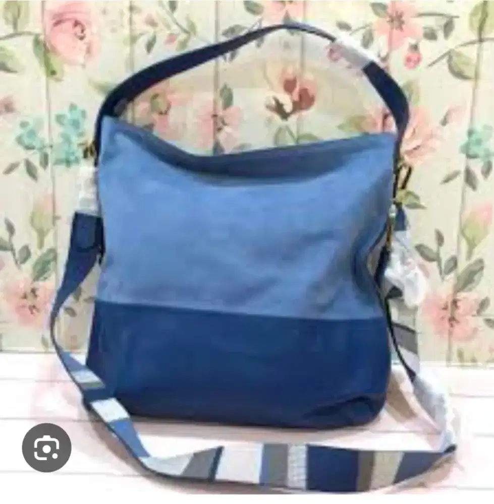 PRELOVED FOSSIL SUEDE BLUE