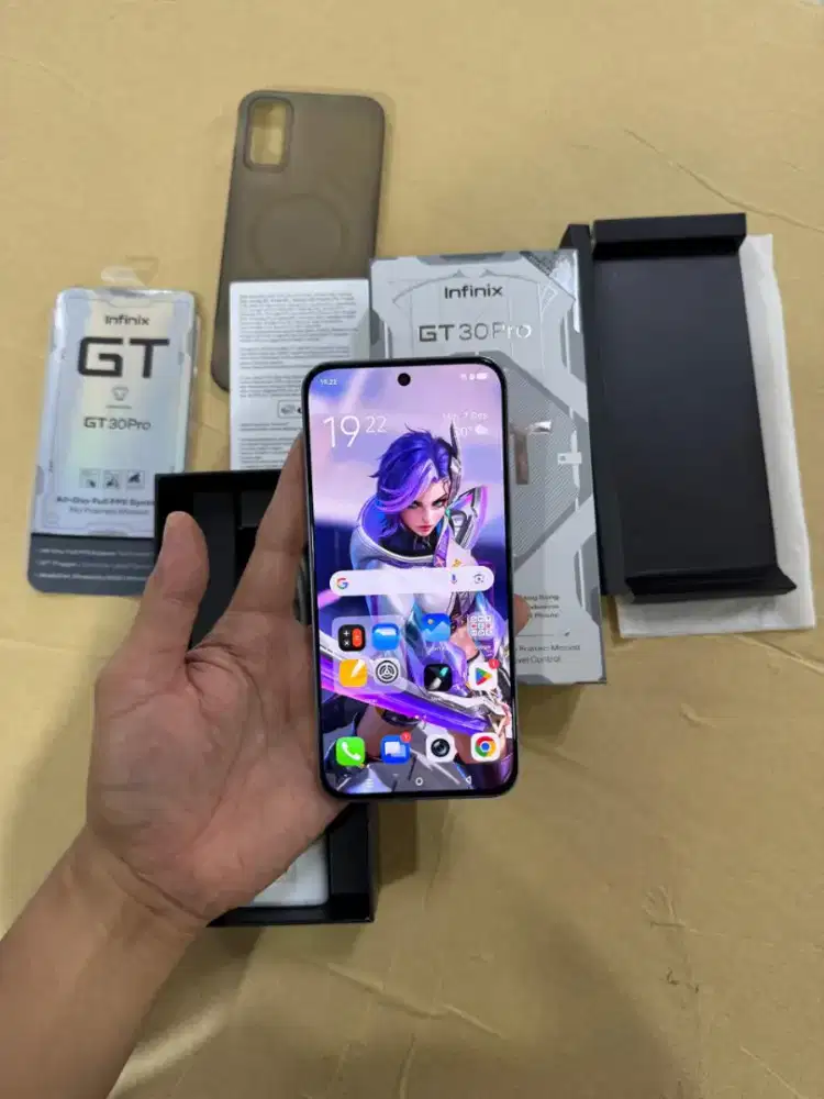 Infinix GT 30 Pro 12/512GB 5G 1.5K 144Hz NFC Fullset Mulus Istimewa