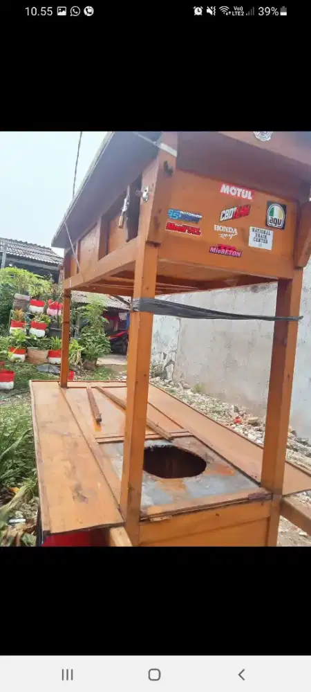 Di jual gerobak angkringan