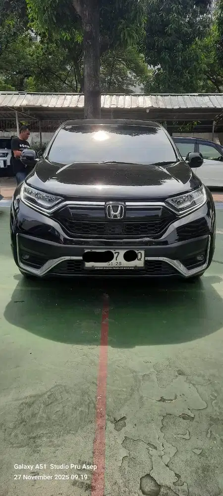CRV Hitam siap gas