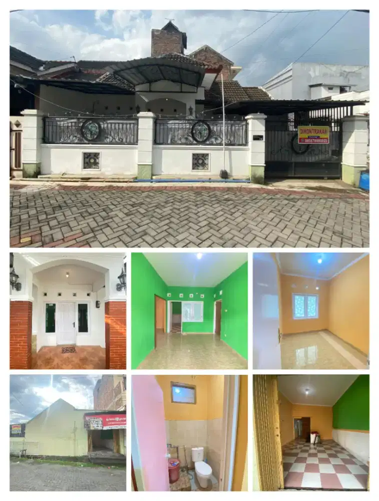 Disewakan rumah siap huni dekat pertokoan dan RS Ketileng