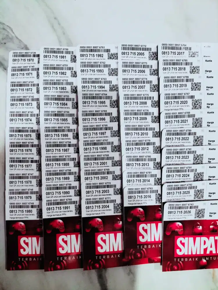 Nomor cantik 11 digit tahun lahir