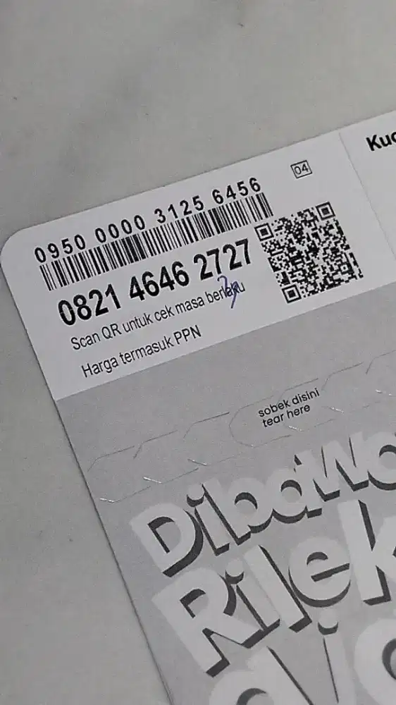 Nomor cantik abab cdcd