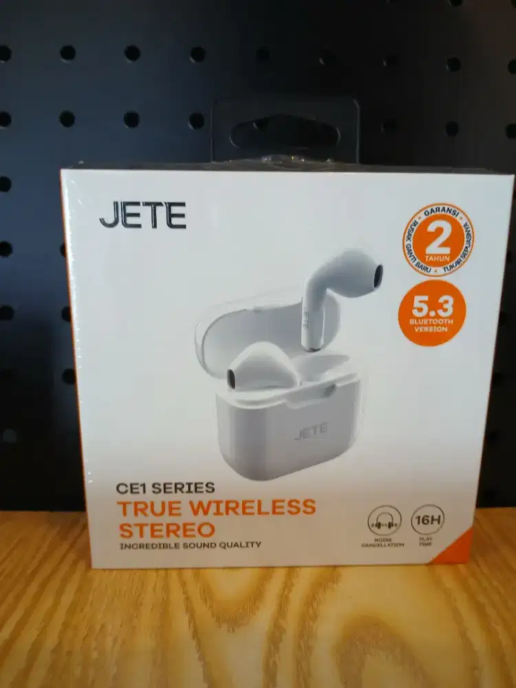 JETE CE1 TWS Headset Earbuds Bluetooth 5.3 Wireless Noise Cancelling