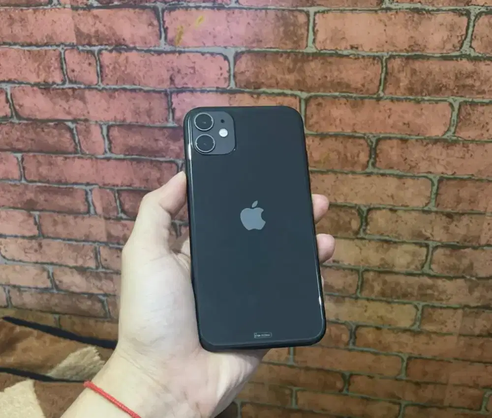 Jual murah iPhone iBox 11 128GB Black, kondisi masih mulus