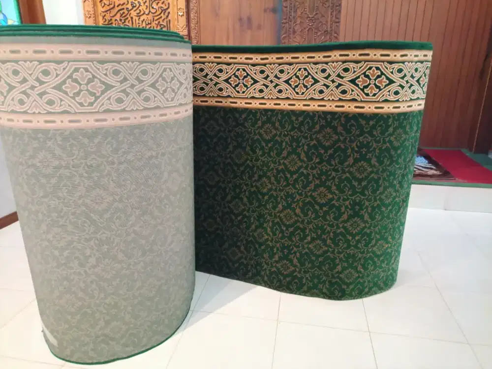 Ambal Sajadah Karpet Masjid Termurah. Tersedia Lokal maupun Import