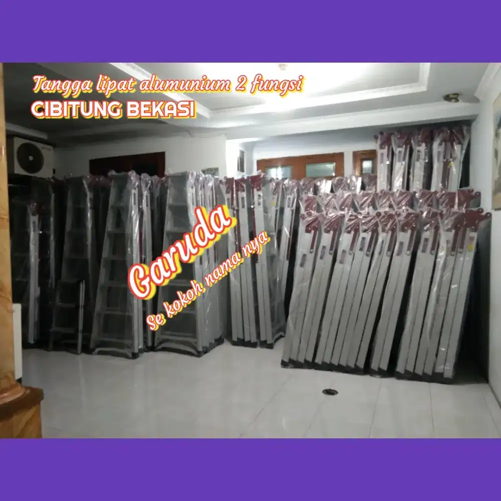 Tangga lipat almunium GARUDA 2.0 Mtr