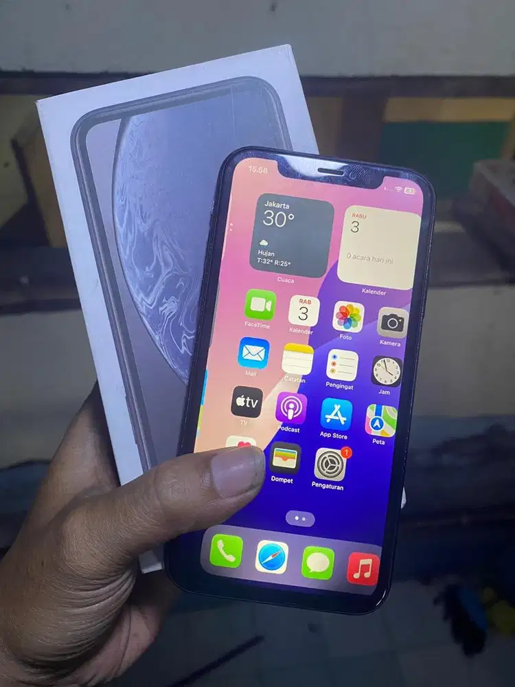 Iphone xr 64gb fullset bipas wifon