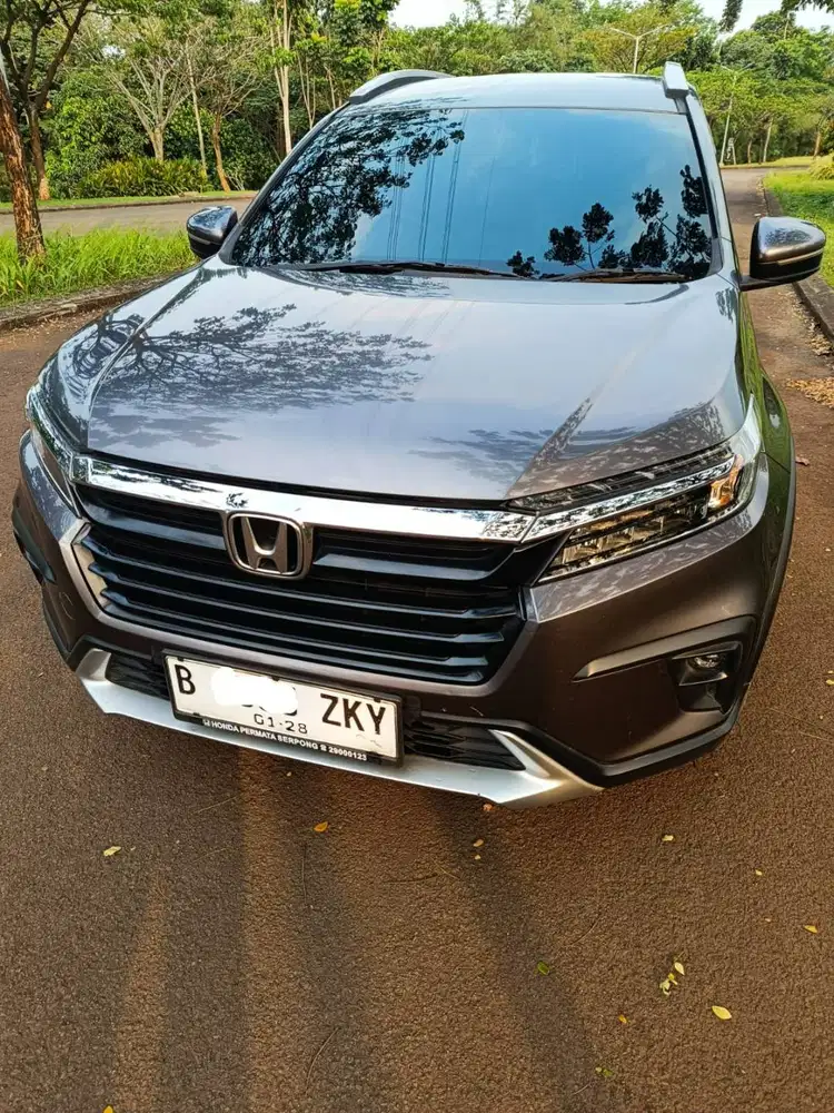 Honda BRV Abu B-RV 1.5 Prestige Bensin-AT Tahun 2022 Mulus, LOW KM