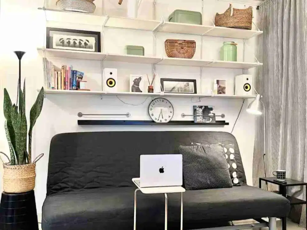 Disewakan Apartemen Sudirman Park – 1BR High Floor, Fully Furnished Harga Terbaik!