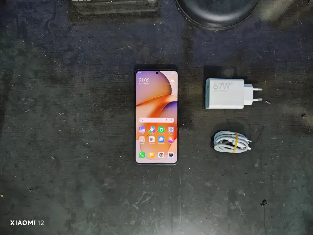 Xiaomi 12T 8/256 Unit + Charger