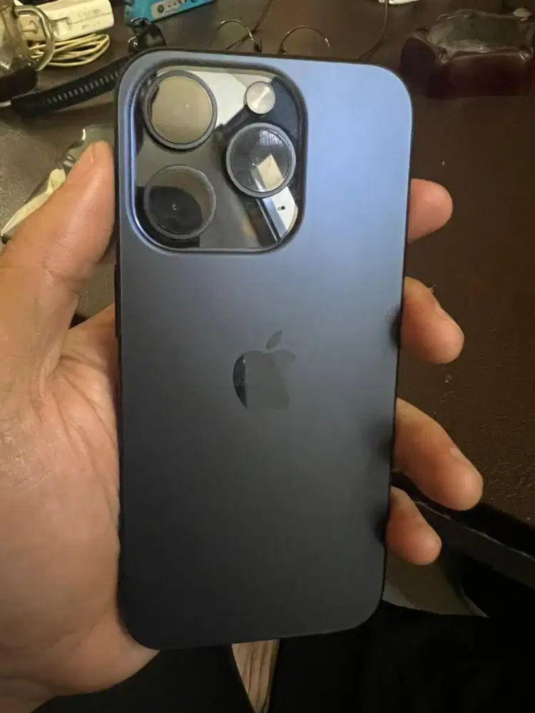 Iphone 15 pro 256 inter bea cukai dual nano sim mulus