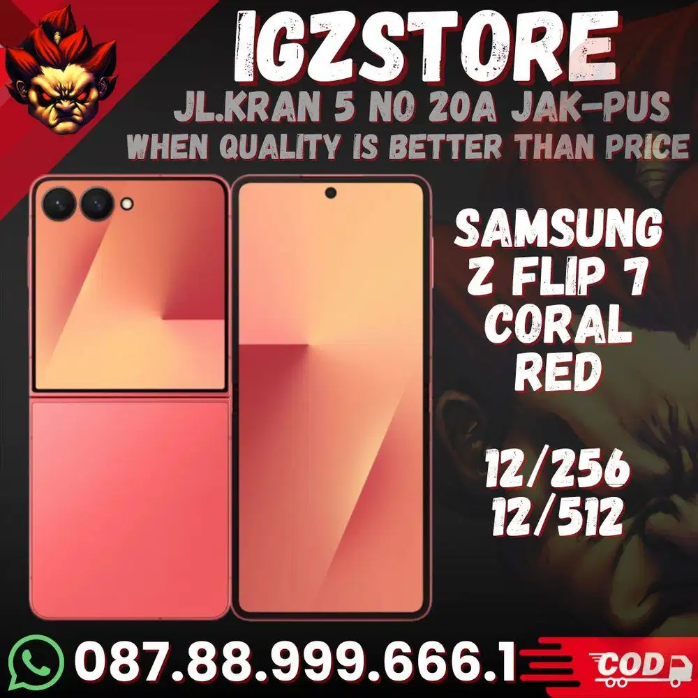 Samsung Z Flip 7 12/256/512gb SEIN Super Mulus No Minus