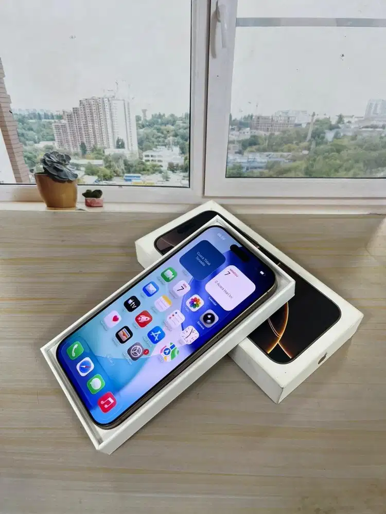 IPhone 16 Promax 256 Dessert Titanium iBox Fullset