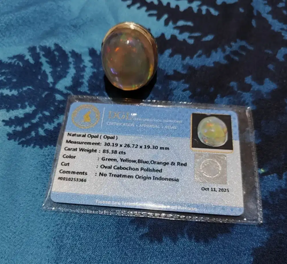 Natural Kalimaya Kristal Banten Jarong (Natural Opal)