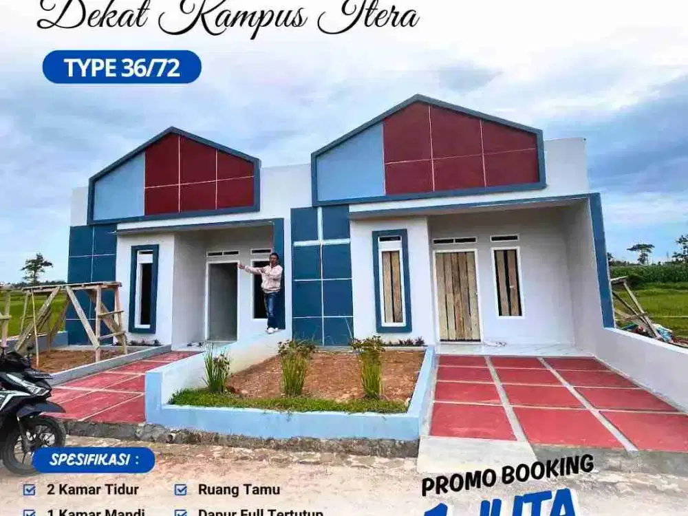RUMAH SUBSIDI TERDEKAT KAMPUS ITERA