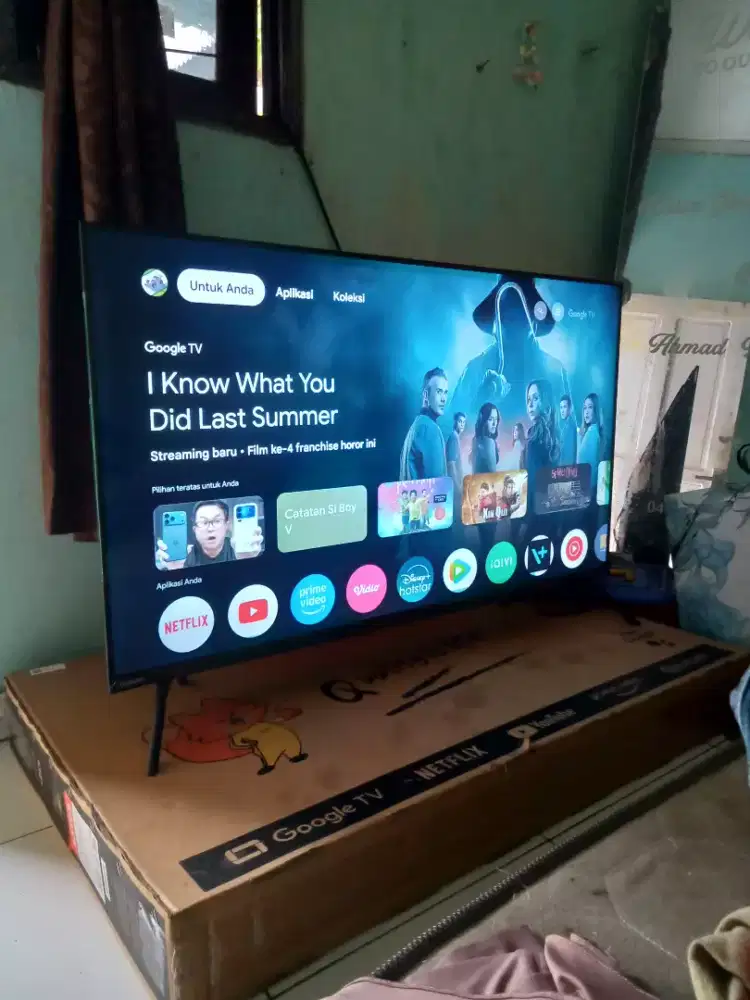 Tv android digital coocaa tipe 43Y65