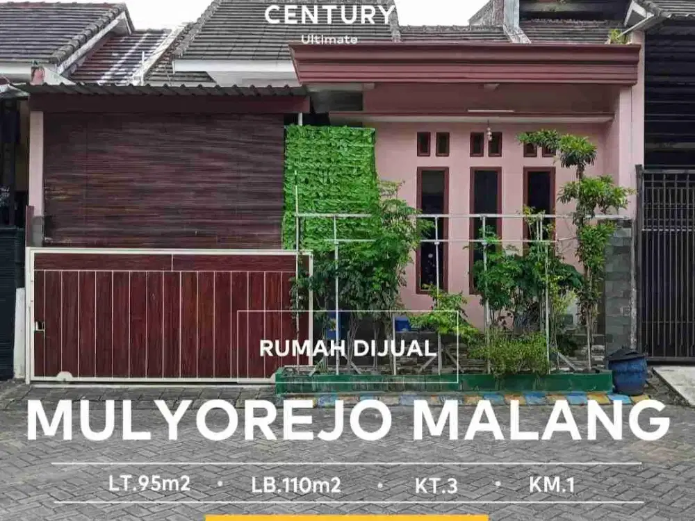 Dijual Rumah Luas 110 m2 Malang Kota 10 menit dari Dieng, Tidar
