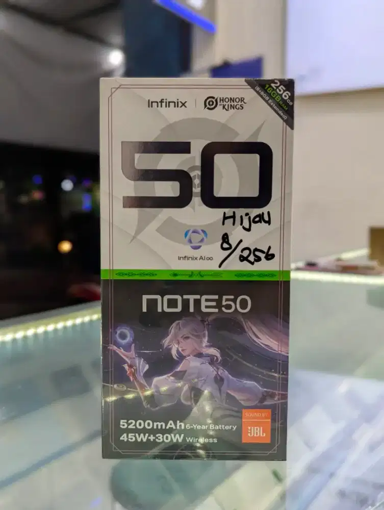 Infinix Note 50 8/256 Baru Segell Bergaransi Resmi