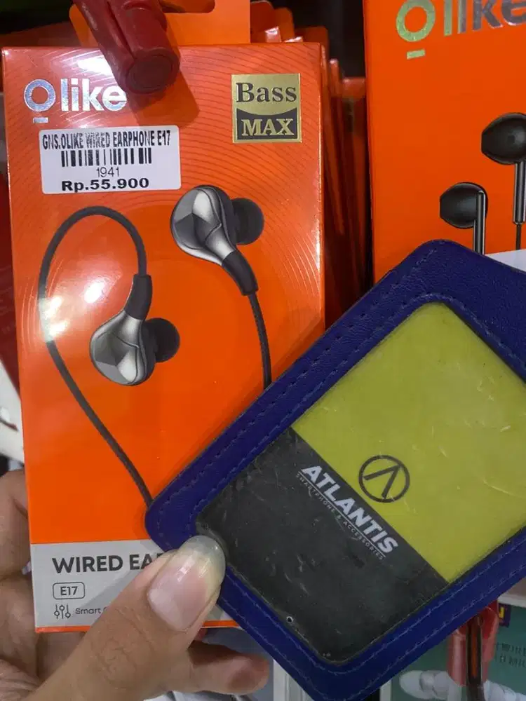 WIRED HEADSET OLIKE E17|ATLANTIS DAHSYAT