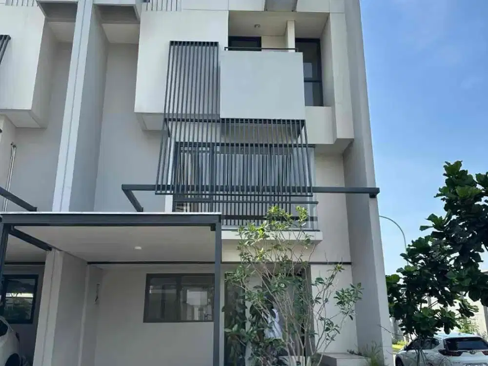 DIJUAL RUMAH 3.5 LANTAI FULL FURNISHED CLUSTER IMPRESAHAUS TABEBUYA BSD CITY