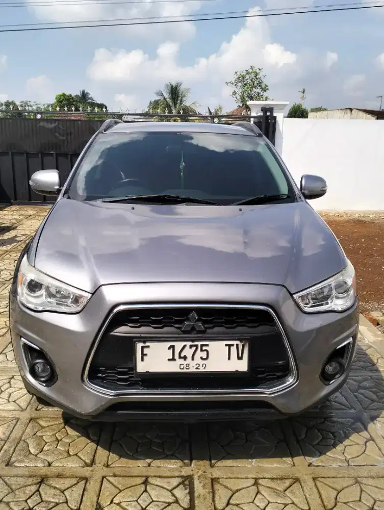 Mitsubishi Outlander sport GLS matic 2014 abu abu titanium
