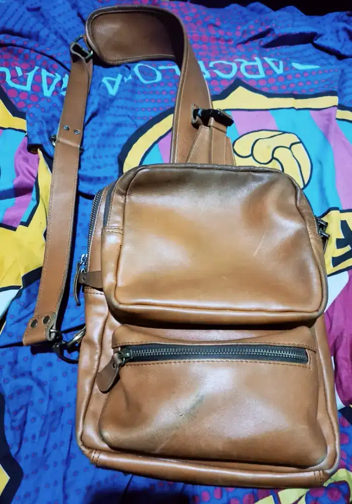 Tas Kulit bahan kulit sapi Pull Up