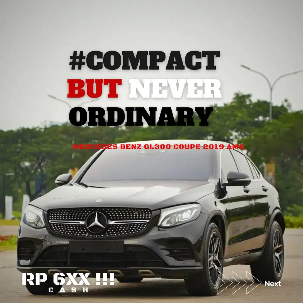 Mercedes Benz GLC300 COUPE AMG 2019
