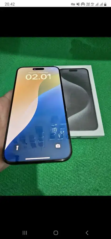 IPHONE 15 PRO MAX 512GB ORIGINAL MULUS NOMINUS FULLSHET