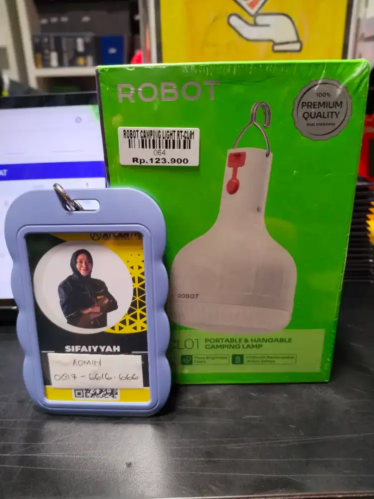 ROBOT CAMPING LIGHT RT-CL01 | ATLANTIS DAHSYAT