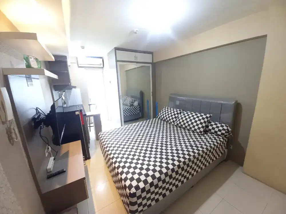 Apartemen bassura city studio furnished tower dahlia