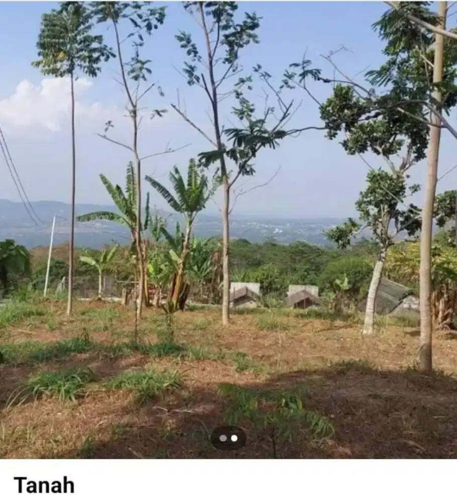 Tanah view bagus di getasan