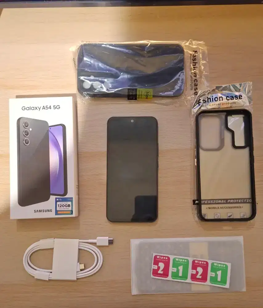 Samsung Galaxy A54 8/128 Black Ex Garansi SEIN Fullset Mulus