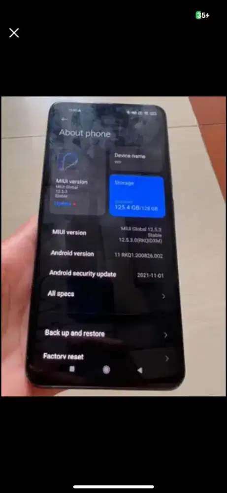 Xiaomi 11 LTE MURAH BAGUS