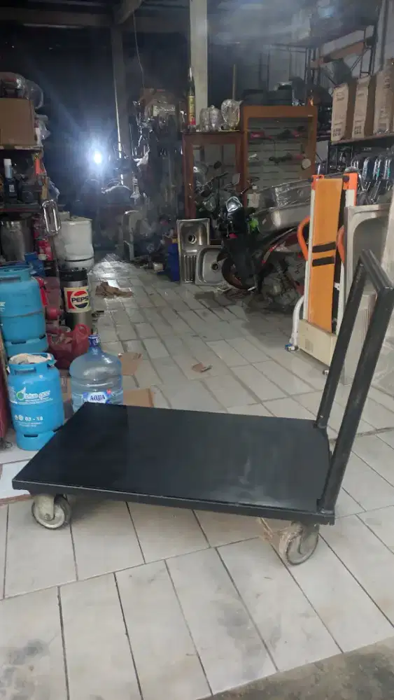 GEROBAK BARANG TROLI TROLLY