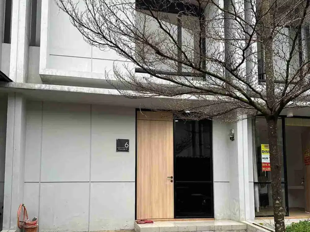 Di sewakan rumah di cluster waterfront lippo cikarang