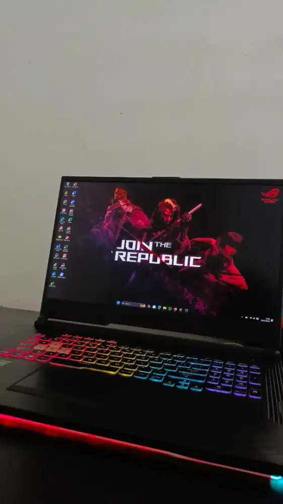 JUAL CEPAT ROG STRIX G712 LW RTX 2070 8GB