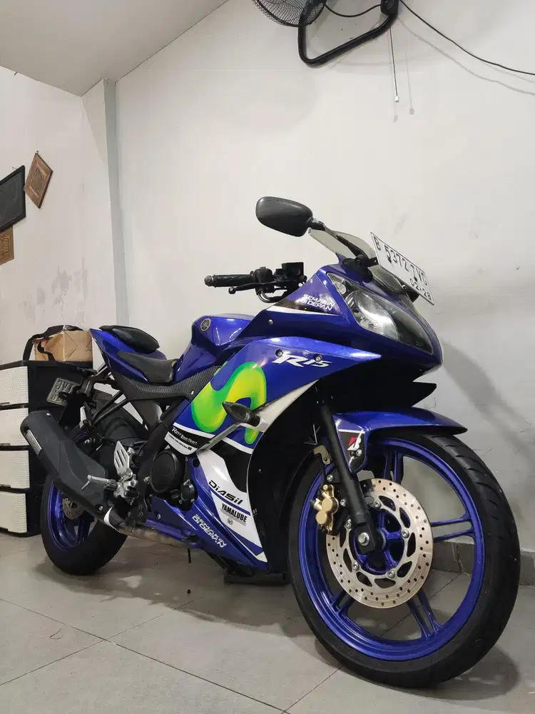 R15 V2 Movistar 2015 / 2016 Antik Km 18rb Mulus Original ABBA